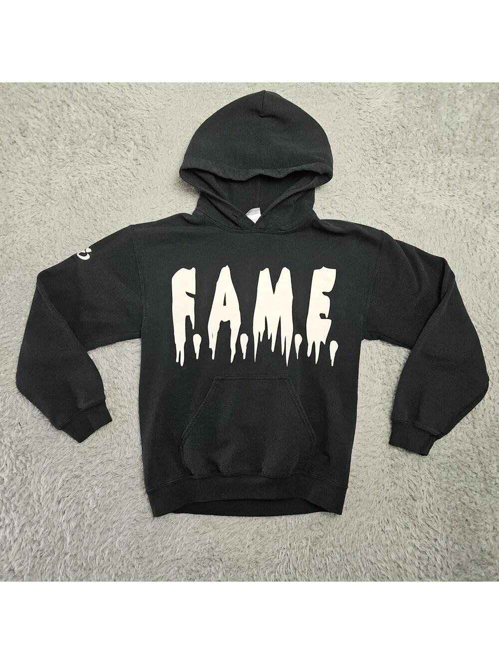 Chris Brown FAME Tour Hoodie Sweatshirt Men Small 2011